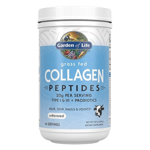 Garden of Life Grass Fed Collagen Peptides - 280g | High-Quality Joint Support | MySupplementShop.co.uk