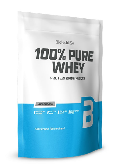 BioTechUSA 100% Pure Whey, Unflavoured - 1000 grams - Default Title - Protein at MySupplementShop by BioTechUSA