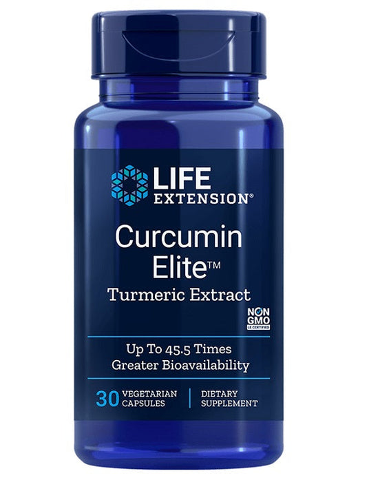 Life Extension Curcumin Elite Turmeric Extract - 30 vcaps - Antioxidants at MySupplementShop by Life Extension