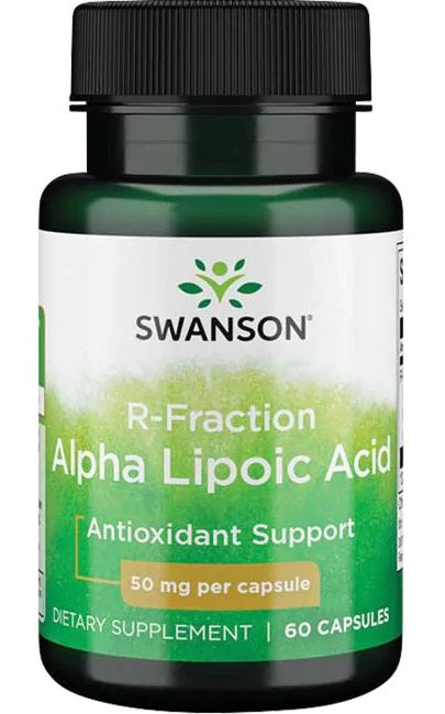 Swanson R-Fraction Alpha Lipoic Acid, 50mg - 60 caps - Health and Wellbeing at MySupplementShop by Swanson