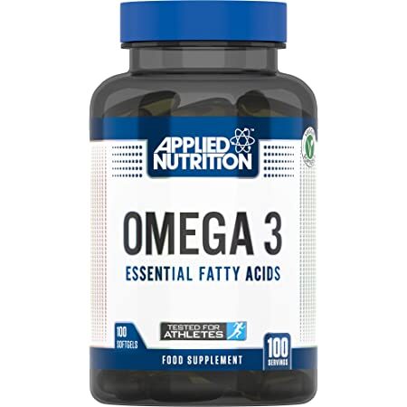 Applied Nutrition Omega 3 - 100 softgels | High-Quality Omegas, EFAs, CLA, Oils | MySupplementShop.co.uk