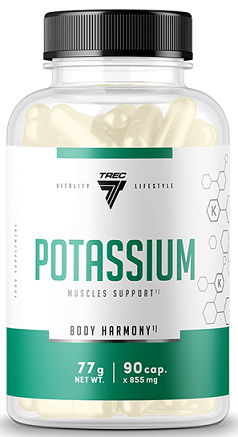 Trec Nutrition Potassium - 90 caps | High-Quality Sports Supplements | MySupplementShop.co.uk