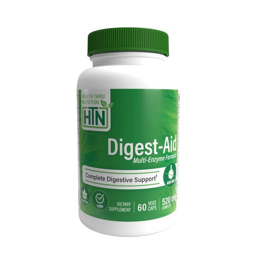 Health Thru Nutrition Digest Aid - 60 vcaps | High-Quality Digestive Enzyme | MySupplementShop.co.uk