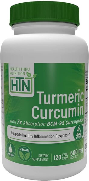 Health Thru Nutrition Turmeric Curcumin - 120 vcaps | High-Quality Sports Supplements | MySupplementShop.co.uk