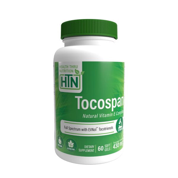 Health Thru Nutrition Tocospan - 60 softgels | High-Quality Vitamin E | MySupplementShop.co.uk