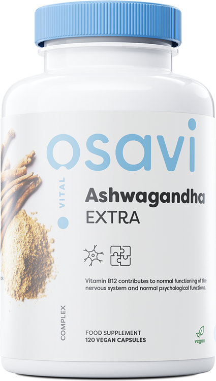 Osavi Ashwagandha Extra, 450mg - 120 vegan caps | High-Quality Combination Multivitamins & Minerals | MySupplementShop.co.uk