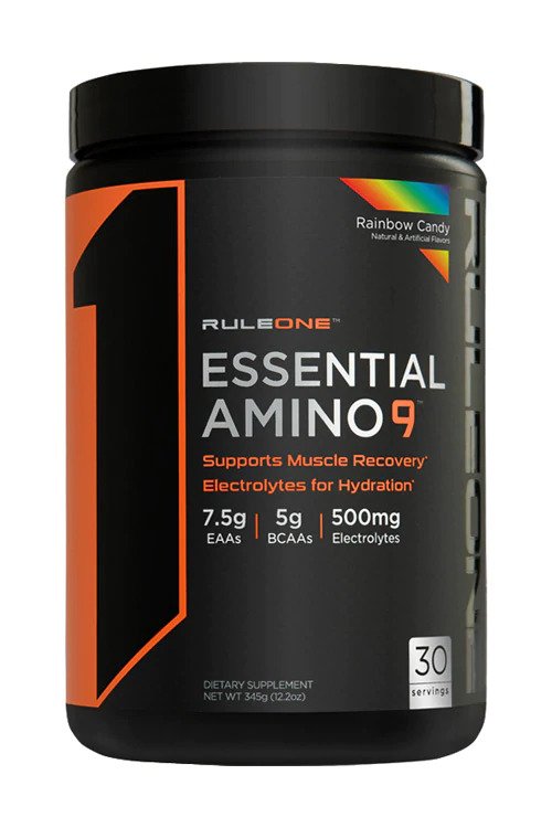 Rule One Essential Amino 9, Rainbow Candy - 345 grams | High-Quality Amino Acids and BCAAs | MySupplementShop.co.uk