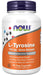 NOW Foods L-Tyrosine, Extra Strength 750mg - 90 vcaps | High-Quality Amino Acids and BCAAs | MySupplementShop.co.uk