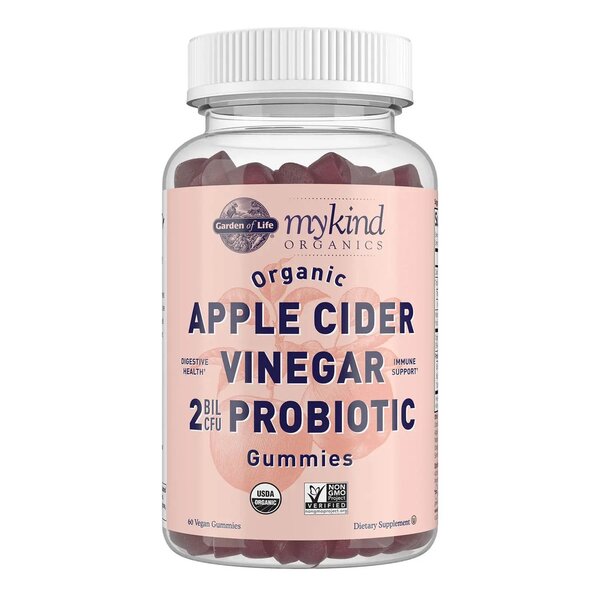 Garden of Life Mykind Organics Apple Cider Vinegar Probiotic - 60 vegan gummies | High-Quality Vitamins, Minerals & Supplements | MySupplementShop.co.uk