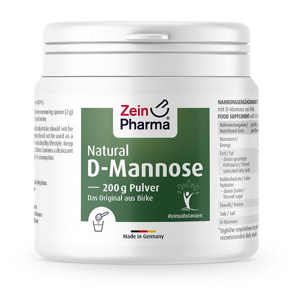 Zein Pharma Natural D-Mannose Powder - 200g | High-Quality Health and Wellbeing | MySupplementShop.co.uk