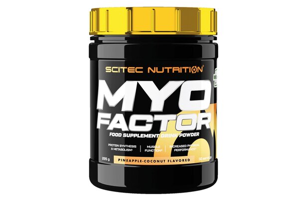 SciTec MyoFactor, Pineapple-Coconut - 285 grams | High-Quality Creatine Supplements | MySupplementShop.co.uk