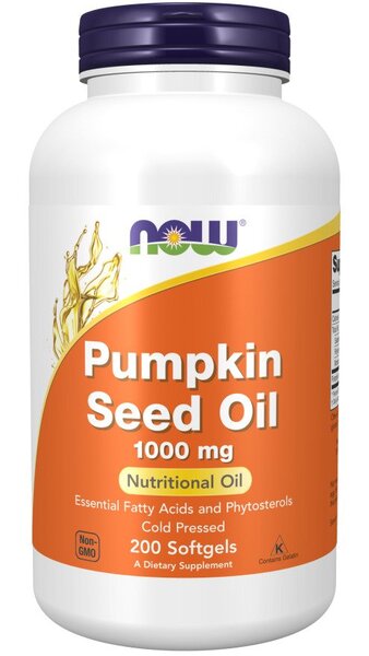 NOW Foods Pumpkin Seed Oil, 1000mg - 200 softgels - Omegas, EFAs, CLA, Oils at MySupplementShop by NOW Foods