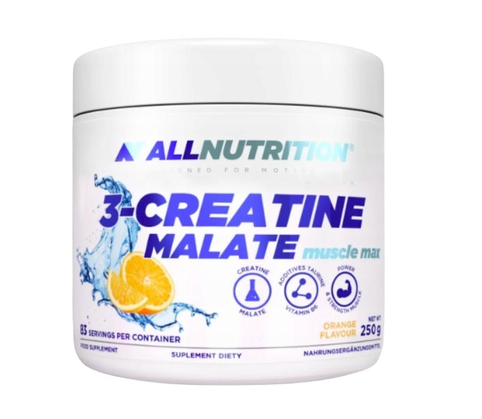 Allnutrition 3-Creatine Malate, Orange 250g - Default Title - Creatine Powder at MySupplementShop by Allnutrition