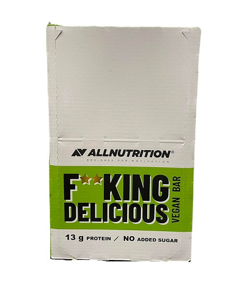 Allnutrition Fitking Delicious Vegan Bar, Brownie - 15 x 55g | High-Quality Brownies & Flapjacks | MySupplementShop.co.uk