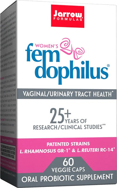 Jarrow Formulas Women's Fem Dophilus - 60 vcaps | High-Quality Bacterial Cultures | MySupplementShop.co.uk