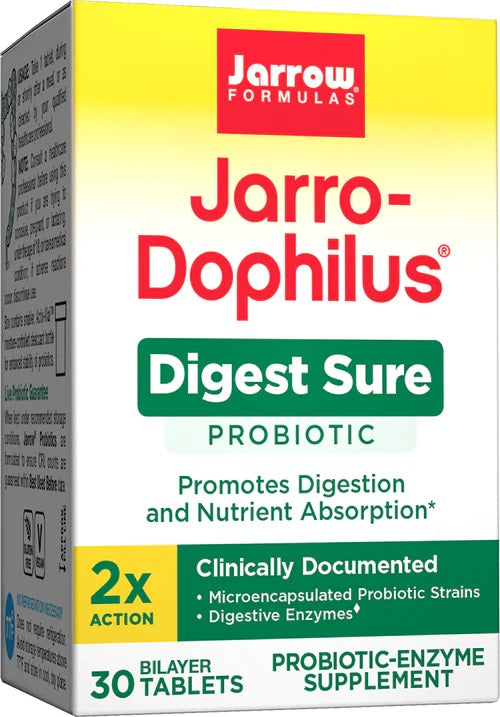 Jarro-Dophilus Digest Sure - 30 tabs | High-Quality Digestive Enzyme | MySupplementShop.co.uk