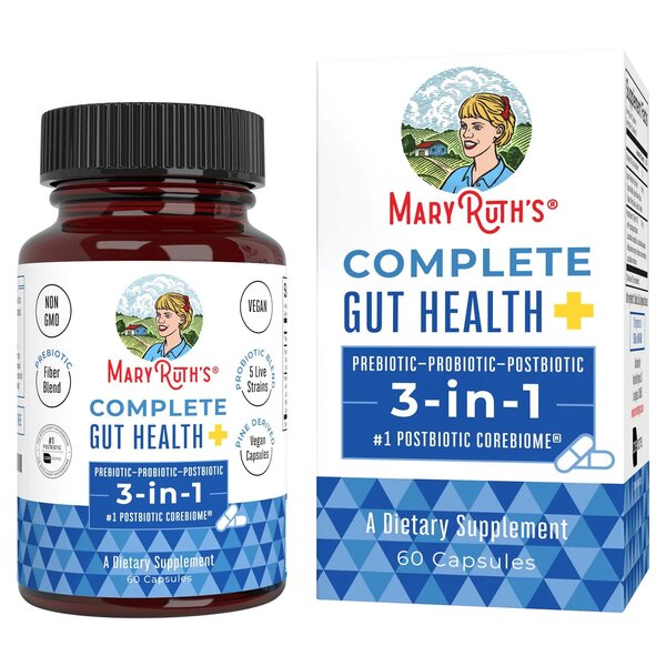 MaryRuth Organics Complete Gut Health+ - 60 caps | High-Quality Bacterial Cultures | MySupplementShop.co.uk