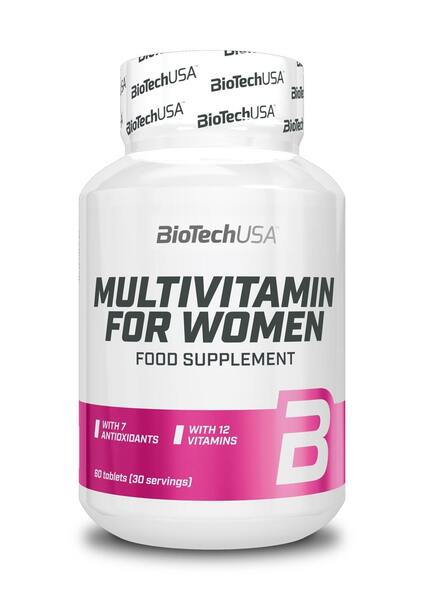 BioTechUSA Multivitamin for Women - 60 tablets - Sports Supplements at MySupplementShop by BioTechUSA