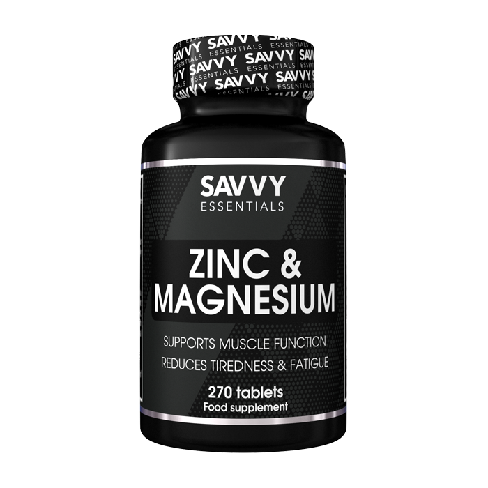 Savvy Essentials Zinc & Magnesium - 270 Tablets - Mineral Supplement at MySupplementShop by Savvy Nutrition