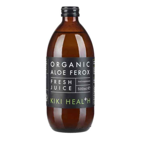 Kiki Health Organic Aloe Ferox Juice 500ml | High-Quality Juice | MySupplementShop.co.uk